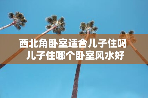 西北角卧室适合儿子住吗 儿子住哪个卧室风水好