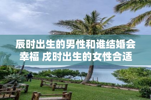 辰时出生的男性和谁结婚会幸福 戌时出生的女性合适不