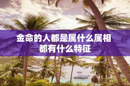 金命的人都是属什么属相 都有什么特征