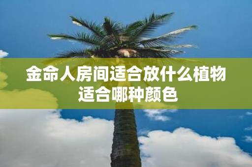 金命人房间适合放什么植物 适合哪种颜色