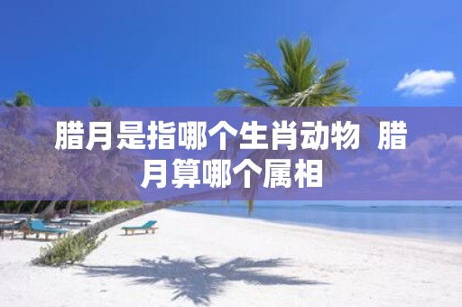 腊月是指哪个生肖动物 腊月算哪个属相