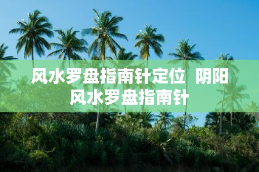 风水罗盘指南针定位 阴阳风水罗盘指南针