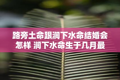 路旁土命跟涧下水命结婚会怎样 涧下水命生于几月最好