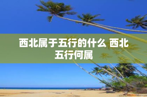 西北属于五行的什么 西北五行何属