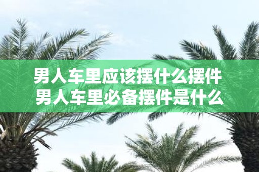 男人车里应该摆什么摆件 男人车里必备摆件是什么