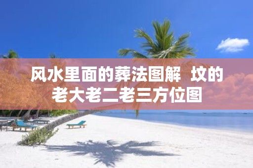 风水里面的葬法图解 坟的老大老二老三方位图