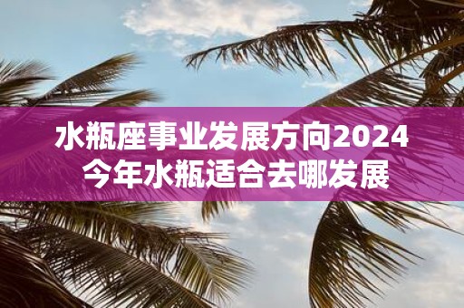 水瓶座事业发展方向2025 今年水瓶适合去哪发展