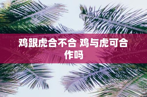 鸡跟虎合不合 鸡与虎可合作吗