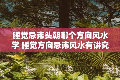 睡觉忌讳头朝哪个方向风水学 睡觉方向忌讳风水有讲究吗