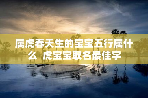 属虎春天生的宝宝五行属什么 虎宝宝取名最佳字