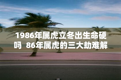 1986年属虎立冬出生命硬吗 86年属虎的三大劫难解析