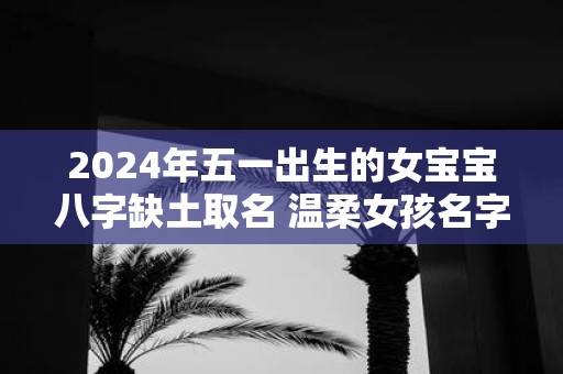 2025年五一出生的女宝宝八字缺土取名 温柔女孩名字精选