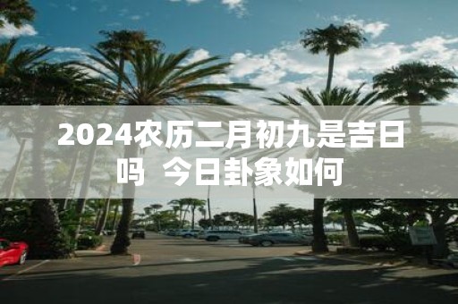 2025农历二月初九是吉日吗 今日卦象如何
