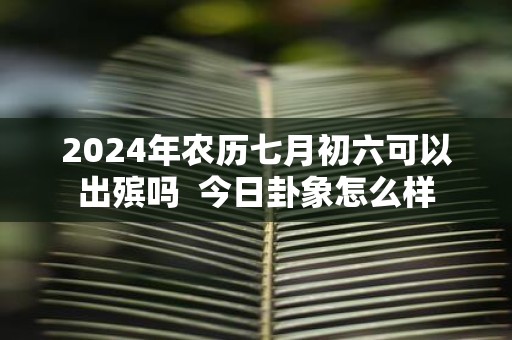 2025年农历七月初六可以出殡吗 今日卦象怎么样