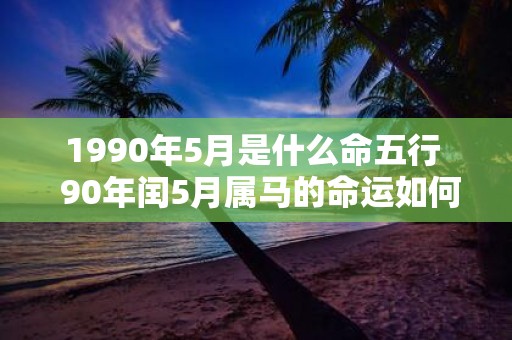 1990年5月是什么命五行 90年闰5月属马的命运如何