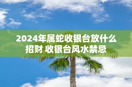 2025年属蛇收银台放什么招财 收银台风水禁忌