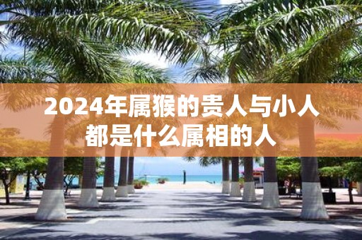 2025年属猴的贵人与小人都是什么属相的人