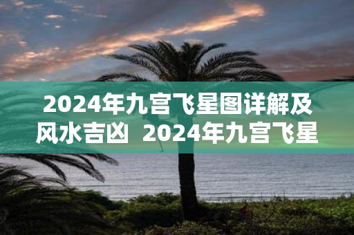 2025年九宫飞星图详解及风水吉凶 2025年九宫飞星图吉凶