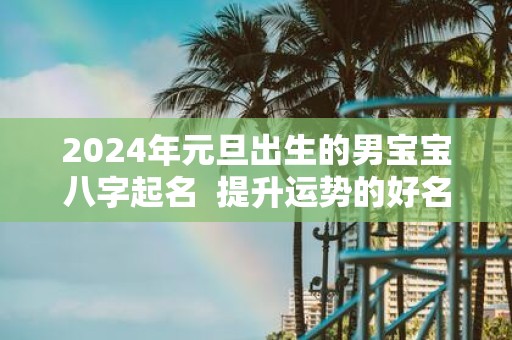 2025年元旦出生的男宝宝八字起名 提升运势的好名字