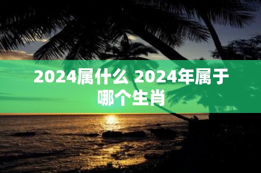 2025属什么 2025年属于哪个生肖