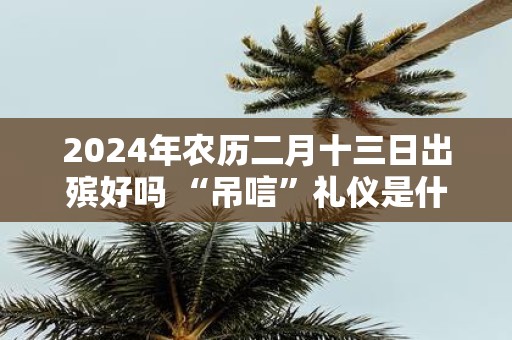 2025年农历二月十三日出殡好吗 “吊唁”礼仪是什么