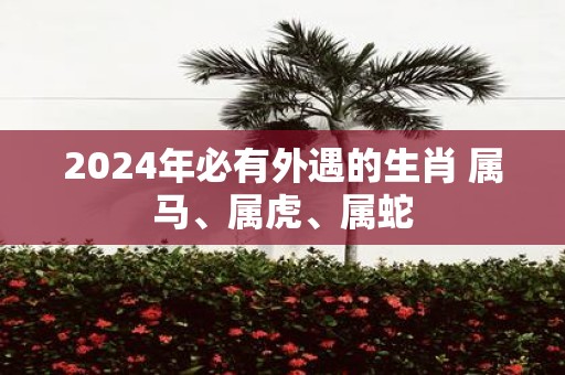 2025年必有外遇的生肖 属马、属虎、属蛇