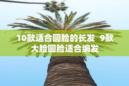 10款适合圆脸的长发 9款大脸圆脸适合编发