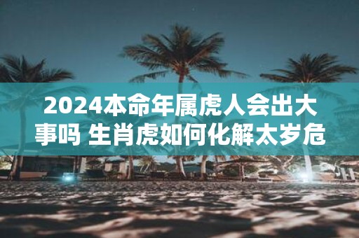 2025本命年属虎人会出大事吗 生肖虎如何化解太岁危机