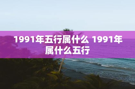 1991年五行属什么 1991年属什么五行