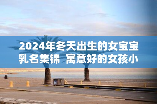 2025年冬天出生的女宝宝乳名集锦 寓意好的女孩小名