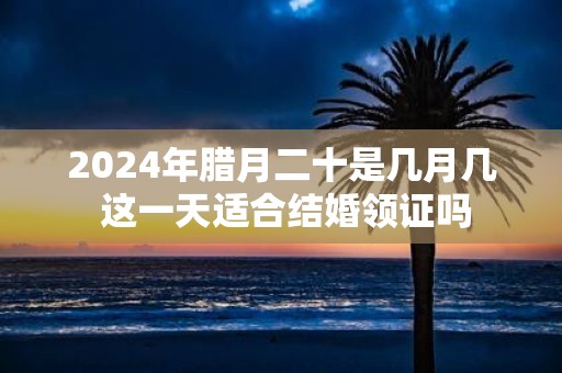 2025年腊月二十是几月几 这一天适合结婚领证吗
