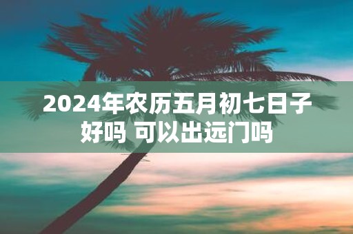 2025年农历五月初七日子好吗 可以出远门吗