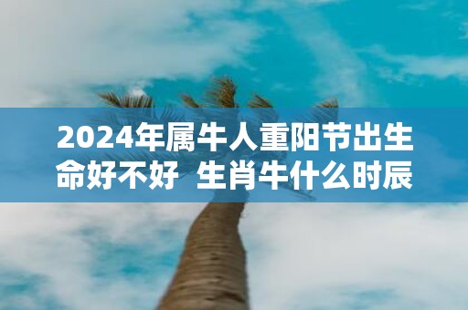 2025年属牛人重阳节出生命好不好 生肖牛什么时辰出生好