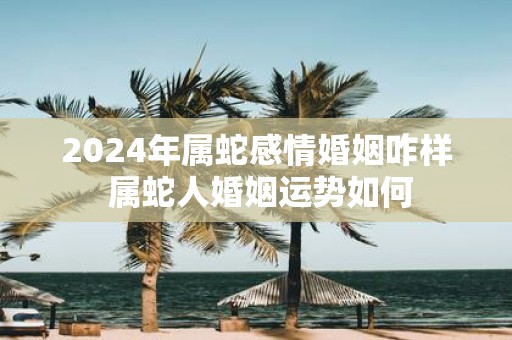 2025年属蛇感情婚姻咋样 属蛇人婚姻运势如何