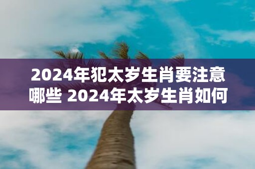 2025年犯太岁生肖要注意哪些 2025年太岁生肖如何化险为夷