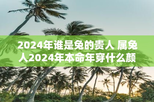 2025年谁是兔的贵人 属兔人2025年本命年穿什么颜色