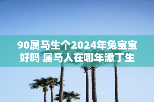 90属马生个2025年兔宝宝好吗 属马人在哪年添丁生子