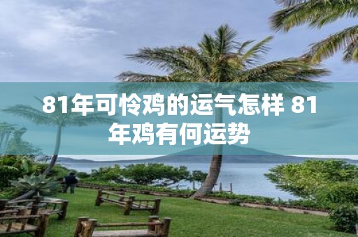 81年可怜鸡的运气怎样 81年鸡有何运势