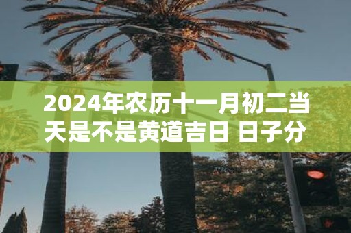 2025年农历十一月初二当天是不是黄道吉日 日子分析