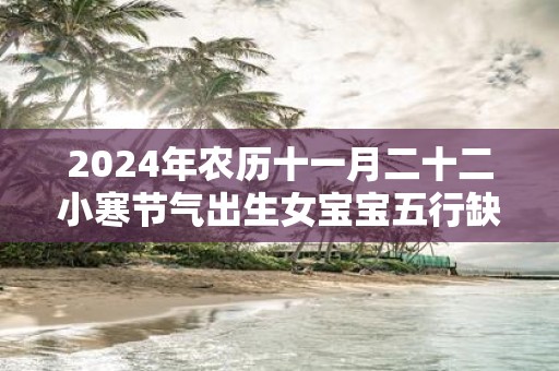 2025年农历十一月二十二小寒节气出生女宝宝五行缺水起名