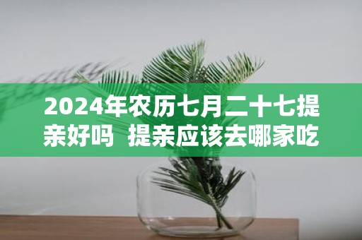 2025年农历七月二十七提亲好吗 提亲应该去哪家吃饭