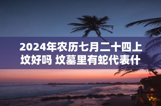 2025年农历七月二十四上坟好吗 坟墓里有蛇代表什么
