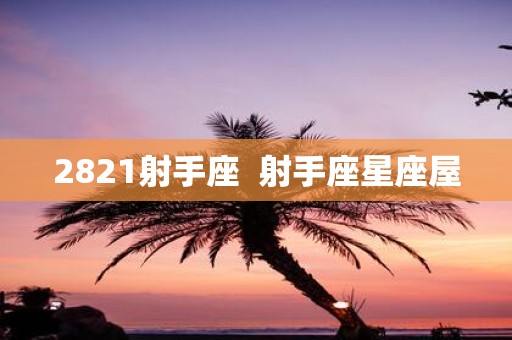 2821射手座 射手座星座屋