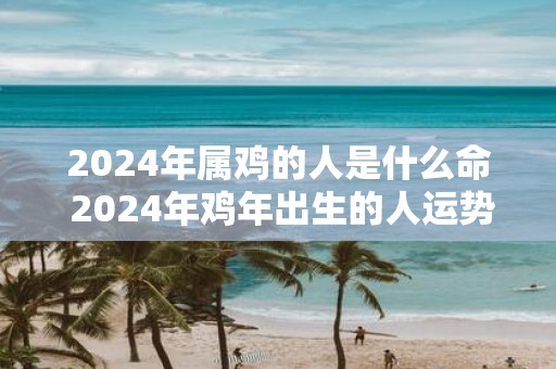 2025年属鸡的人是什么命 2025年鸡年出生的人运势如何