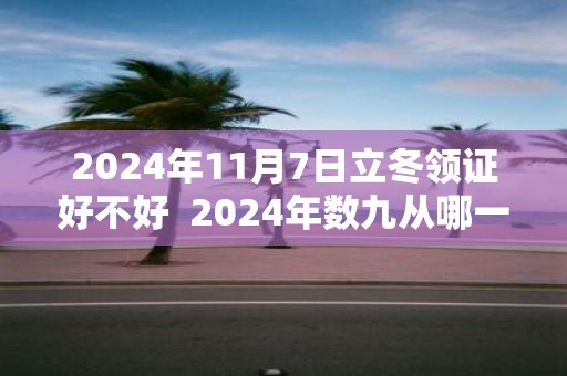 2025年11月7日立冬领证好不好 2025年数九从哪一天开始