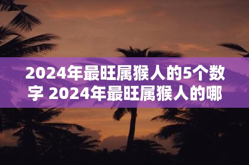2025年最旺属猴人的5个数字 2025年最旺属猴人的哪五个数字
