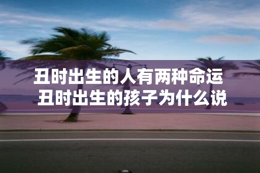 丑时出生的人有两种命运 丑时出生的孩子为什么说是富贵命