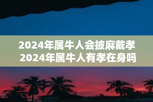2025年属牛人会披麻戴孝 2025年属牛人有孝在身吗