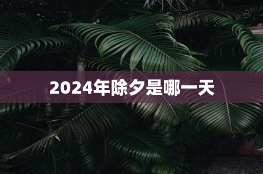 2025年除夕是哪一天