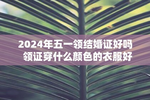 2025年五一领结婚证好吗 领证穿什么颜色的衣服好